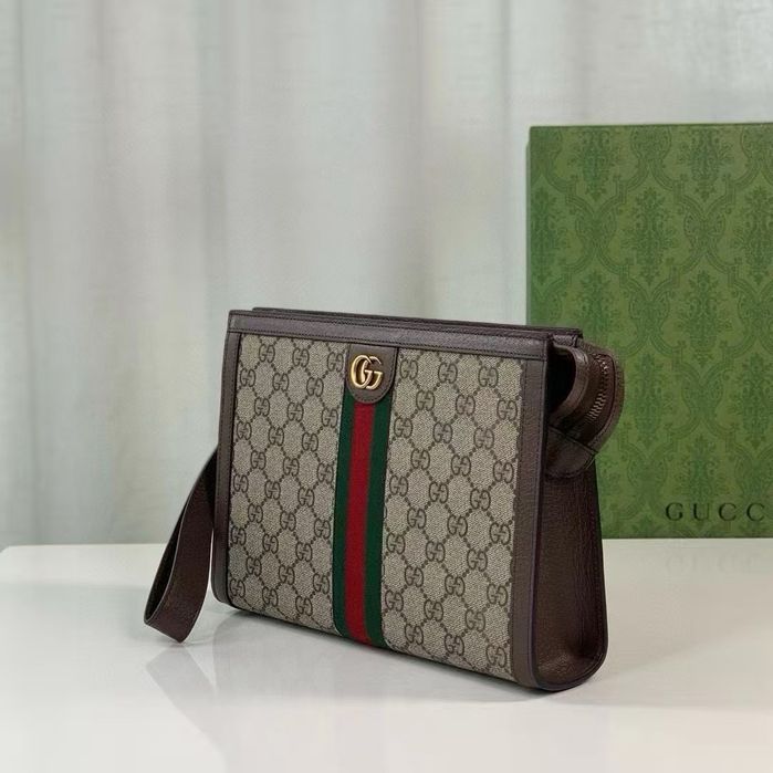 Чанта Gucci Grey Trim Pouch