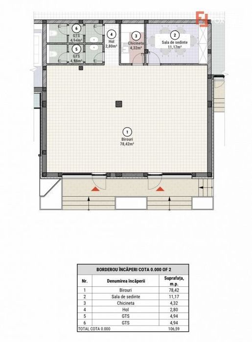 Spatiu comercial de 106,59 mp utili - Mosnita Noua - Oportunitate inve