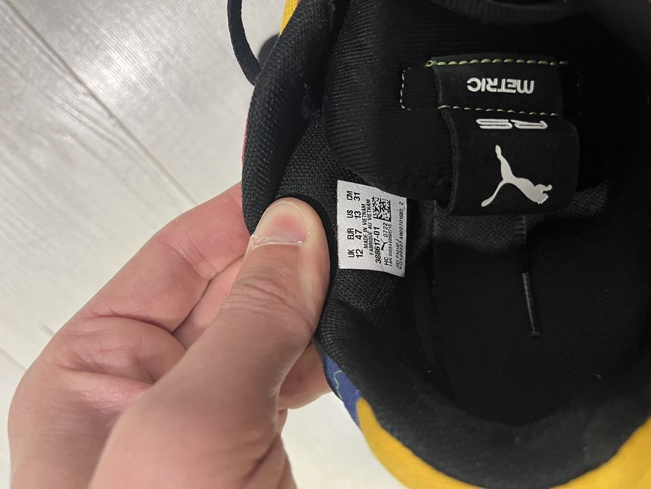 Оригинални маратонки Puma RS Metric номер 47 стелка 30.5см