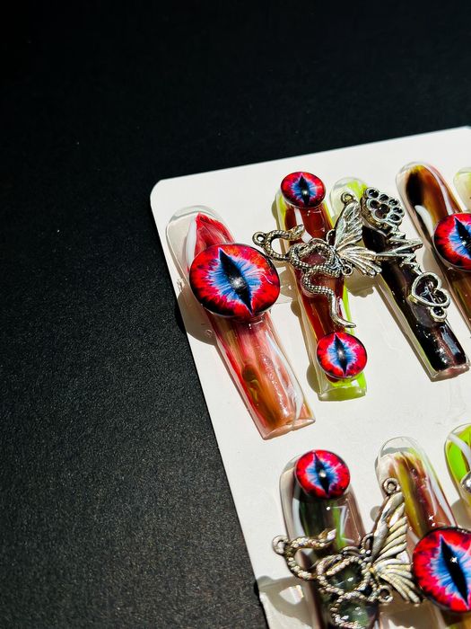 Накладные ногти (типсы) ручная работа