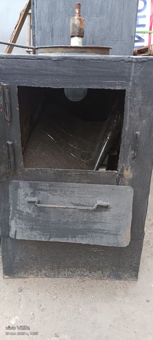 Продам бу печь для отапление