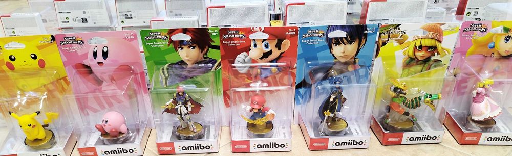 Nintendo Switch amiibo фигурки / Чисто НОВИ/ Mario/Zelda/Pokemon