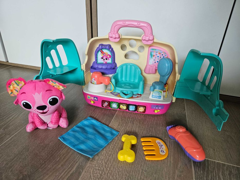 Интерактивно куфарче - фризьорски салон за домашни любимци