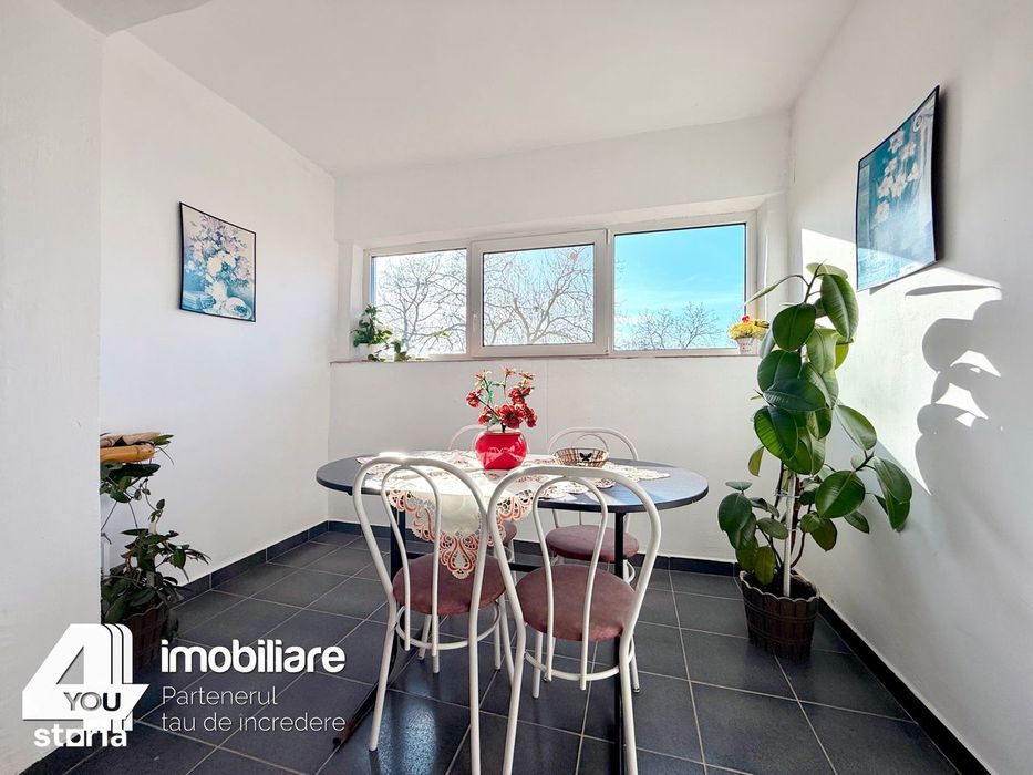 Apartament 2 camere Ineu ,62 mp,et.4/4, mobilat,utilat +termotecă