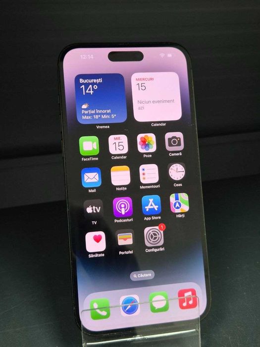 Telefon Apple iPhone 14 Pro Max 128 GB Black Titanium - Cod 126671