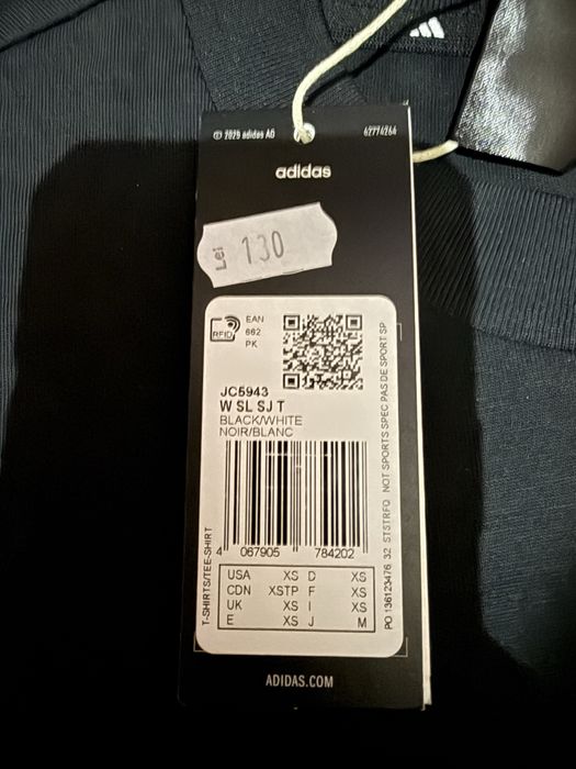 2 tricouri adidas noi cu eticheta mar xs