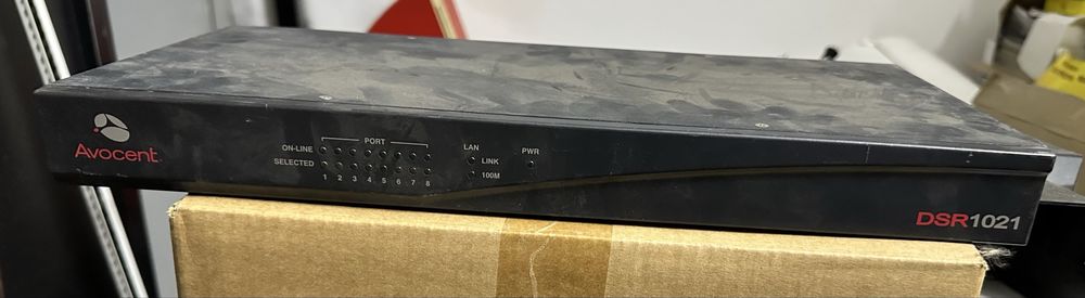 Avocent DSR1021 KVM over IP / 8 портов / удаленное управление