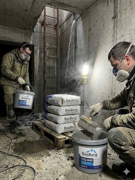 Гидроизоляция подземных парковок подвалов гаражей Без протечек Гаранти