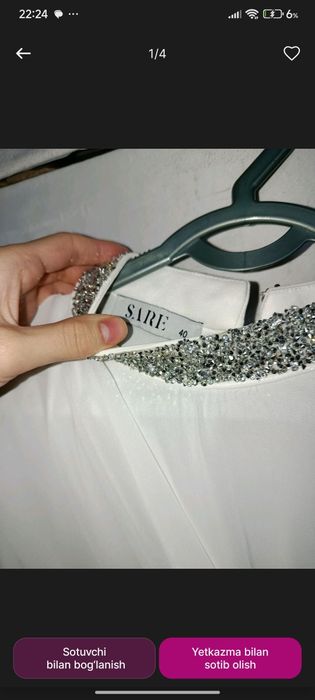 Ayvoriy svetli koʻylak