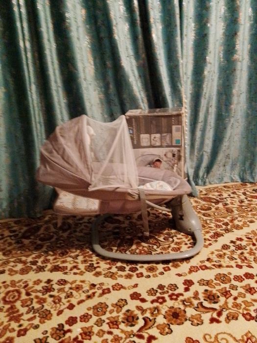 Электрокачелья/шезлонг/бесік