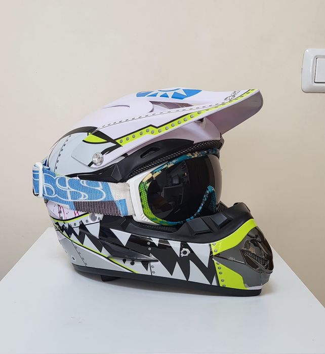 Casca Mtb Silvis + Ochelari IXS