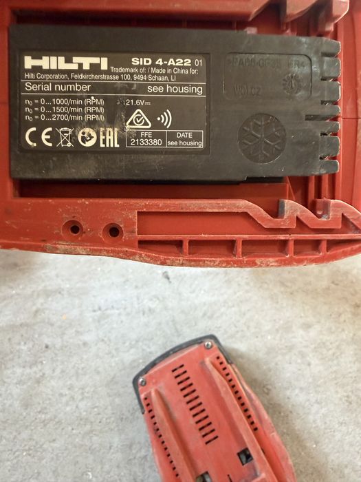 Hilti SID 4-A22 impact