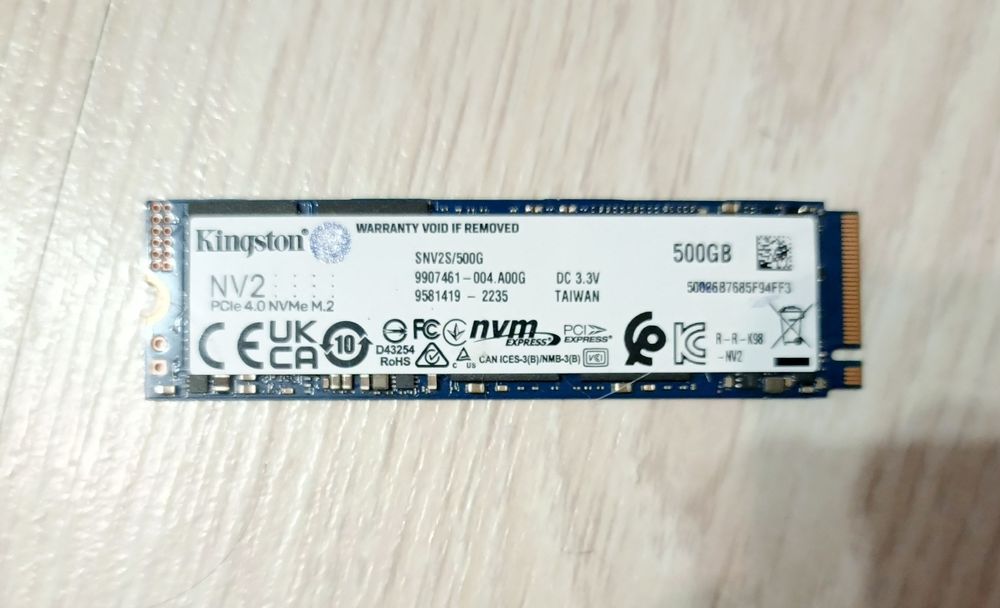 SSD Kingston 512 gb