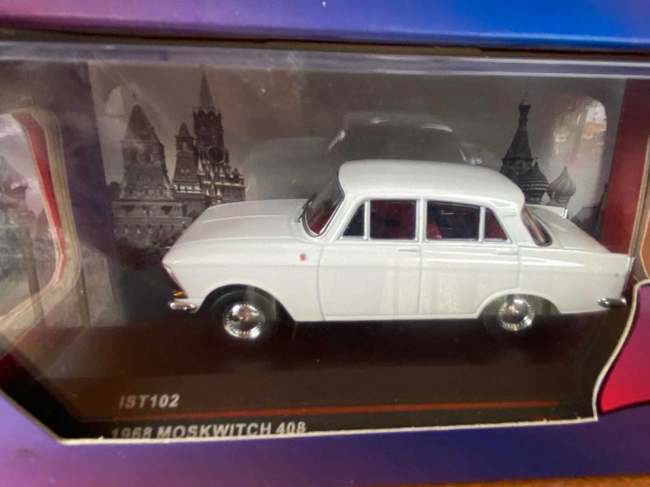 IST Models 1:43 Москвич ЗИМ Победа ГАЗ М20 Moskvich GAZ M20 ZIM умалени модели метал