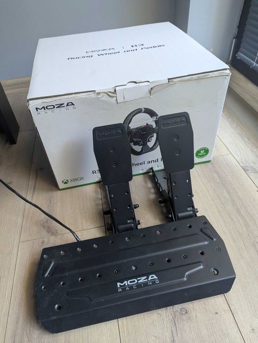 Волан moza racing r3 pc/xbox wheel and pedals