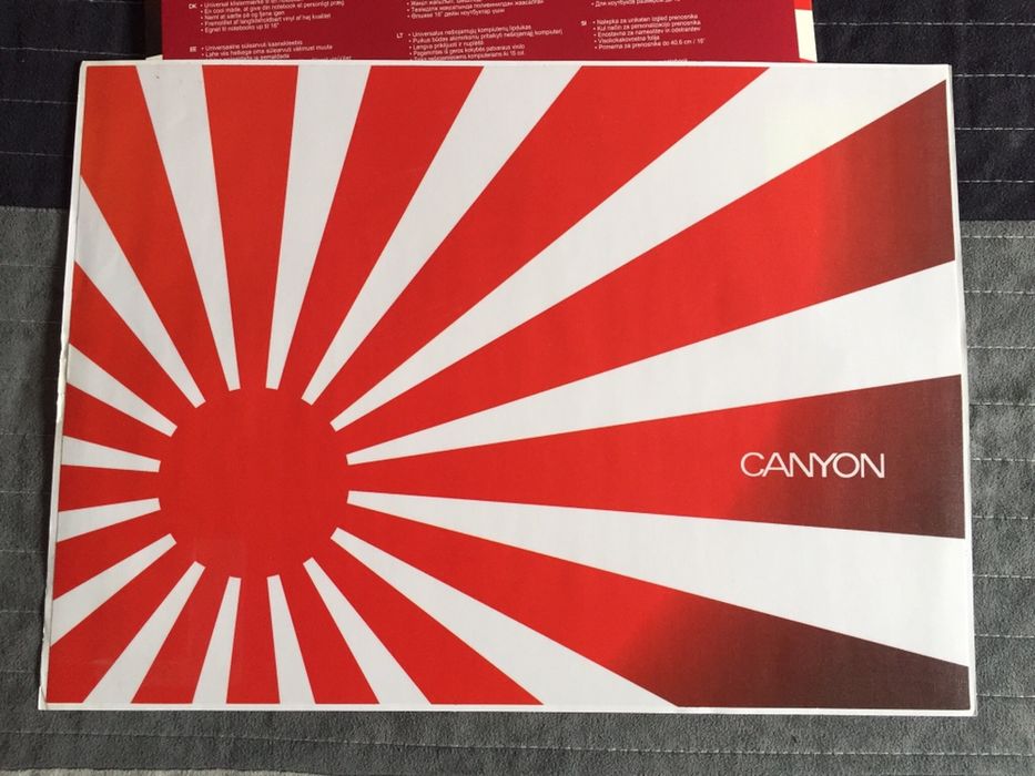 Vand “skin” pentru laptop, marca Canyon, compatibil pana la 16”