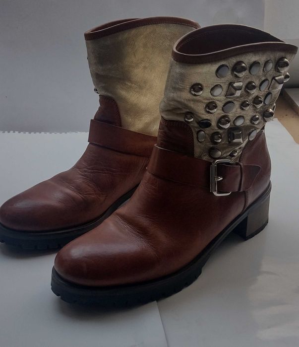 Cizme ghete de piele calitate foarte buna nr. 39 Musette