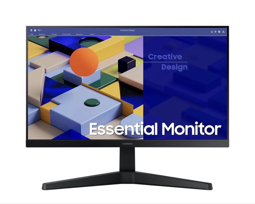Samsung 22" Монитор Essential Monitor LS22C310EAIXCI, черный