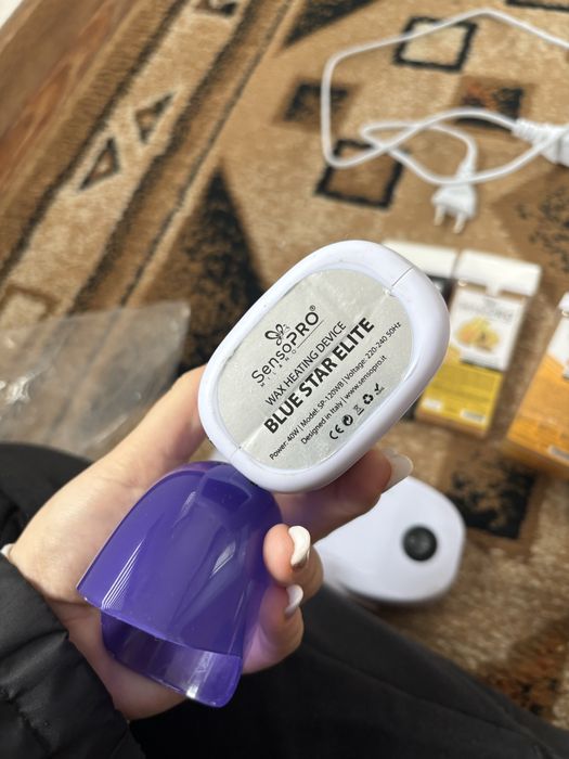 Aparat de epilat cu ceara