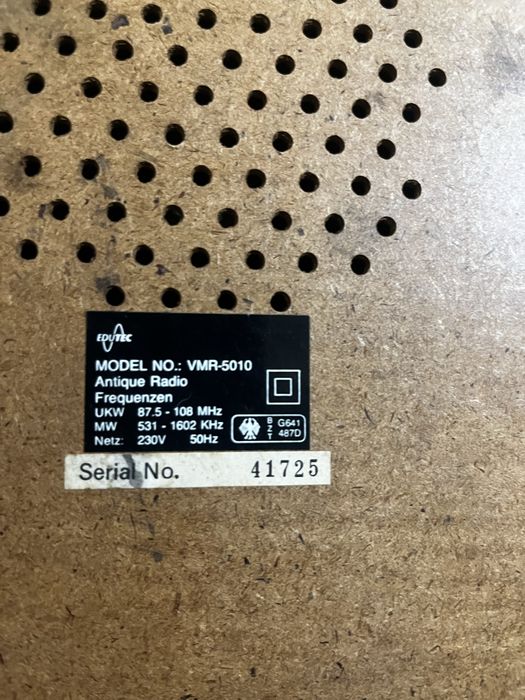 Radio retro vintage nostalgic VMR-5010
