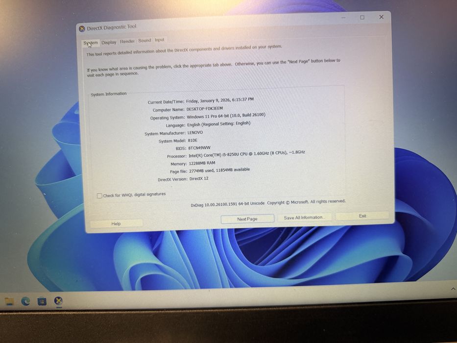 Lenovo i5 gen 8.a placa video dedicata -999 ron (ca nou)