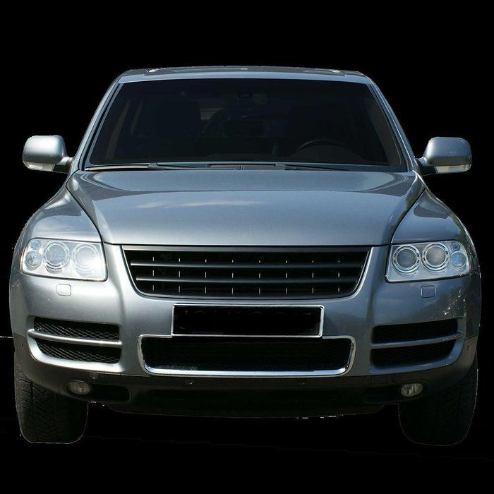 Решетка без емблема за Volkswagen Touareg (2002-2006) - черна