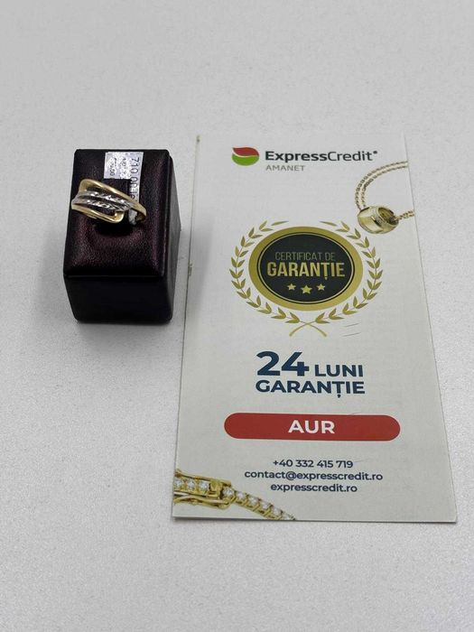 Inel aur 14K 1.42gr (Ag25 B.44323.3)-Garantie 2 Ani!