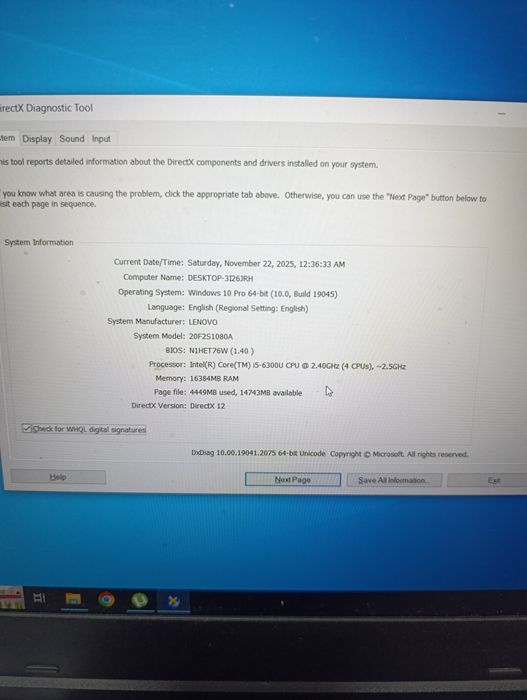 Laptop Lenovo ThinkPad L560 - i5, 16GB RAM, Windows 10 Pro - Ideal Șco
