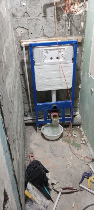 Ремонт Копиталный, подключ. Малярка. Кафель. Электрика. Сантехника