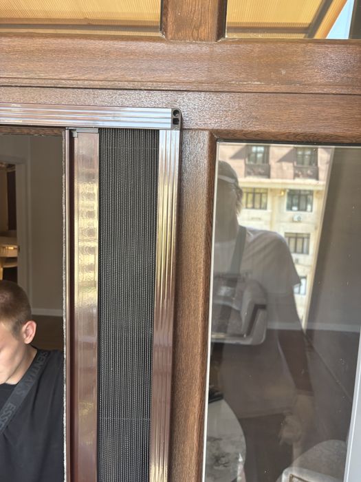 Москитные сетки гармошка.