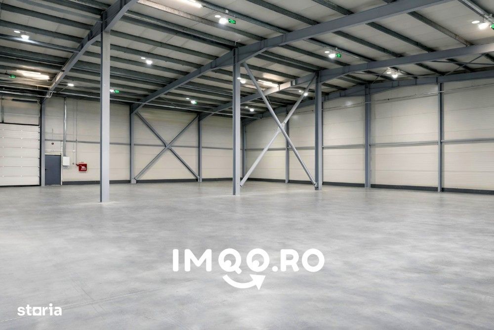Hală de Închiriat Afumați – 600 mp | Pretabil Depozitare / Producție