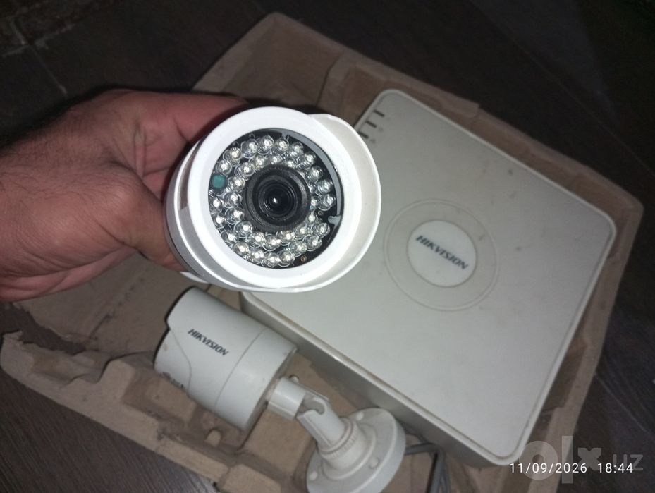 Kamera, videokuzatuv komplekt dvr va 2 ta kamera