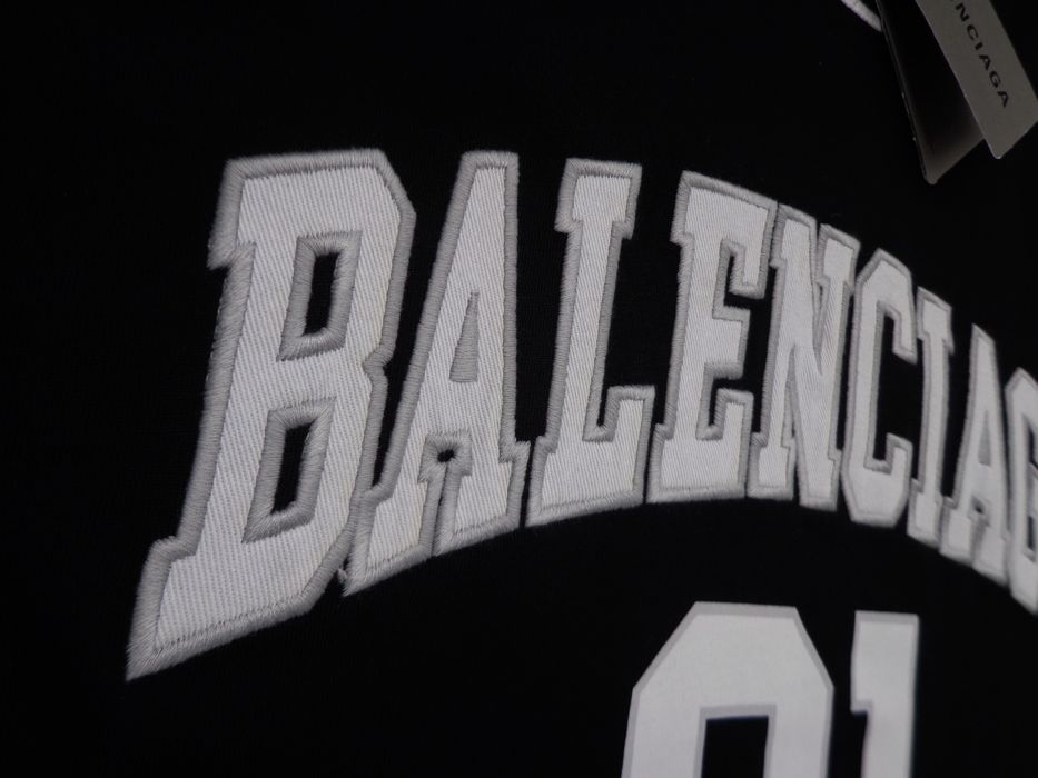Невероятна мъжка тениска Balenciaga Basketball Series Oversized T shir