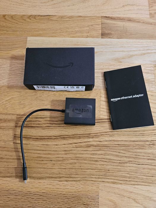 Adaptor Ethernet original Amazon pentru Fire TV Stick/Fire TV - 3 buc