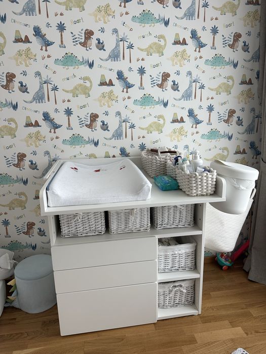 SMÅSTAD маса за повиване, повивалник