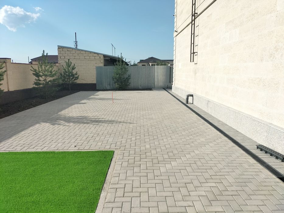 Укладка брусчатка