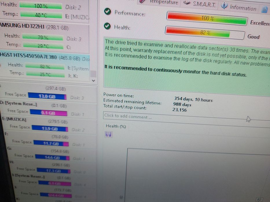 Hard disk laptop Seagate  HGST 500Gb