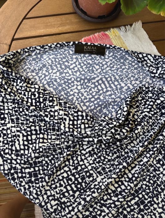 Rochie eleganta/office de vara cu guler sal