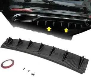 Добавка №3635-4 Универсална CARBON задна броня Спойлер за багажник Зад