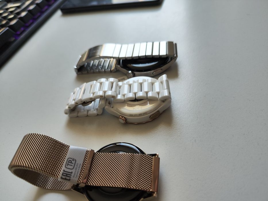 Curele originale ceas Huawei, Tinanium, Milanese, Ceramic, Inox