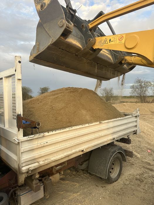 Nisip agregate balastiera