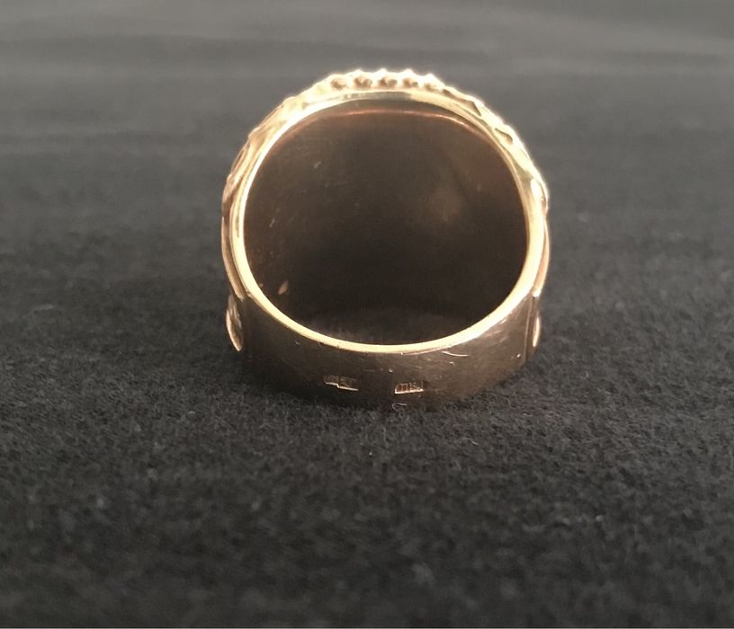 Золотая печатка! Ручная работа!