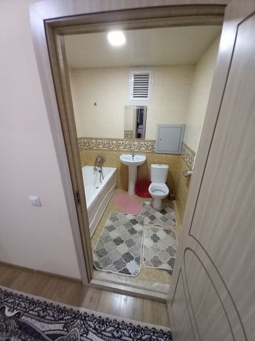 Motrid qora suv  3 xonali 90 kvadrat ijaraga beriladi