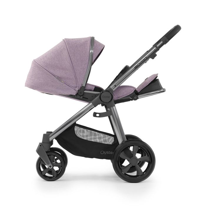 Oyster 3 Количка с два коша, кошница за кола и аксесоари Лавандула