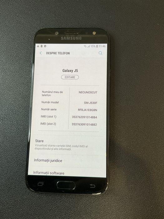 Samsung galaxy J5  2017 16GB ID-XXL4948