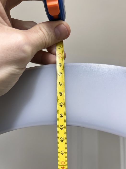 Lampa circulara LED cu trepied 49cm