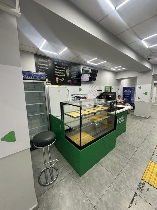 Сдается в аренду кофейня внутри банка