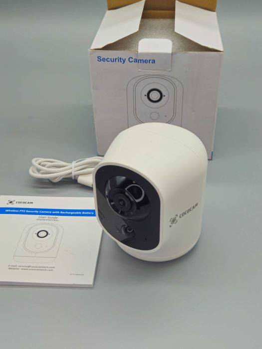 Вътрешна 2K WiFi PTZ камера  с абатерия 5200mAh, нощно виждане и AI