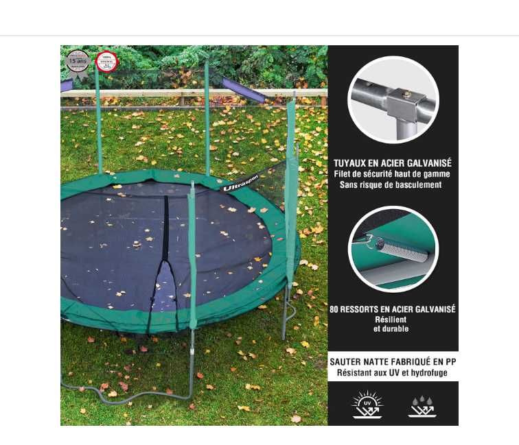 Батут каркасний-2.44 м. Оригинал. Доставка и установка бесплатно