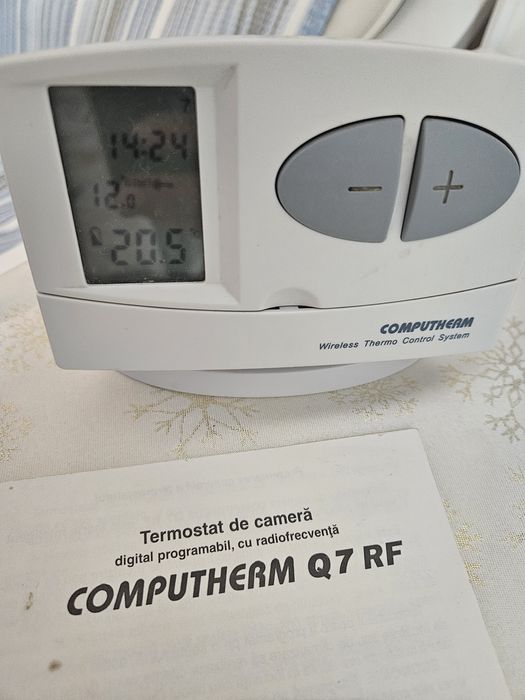 Termostat wireless COMPUTHERM Q7 RF – funcțional